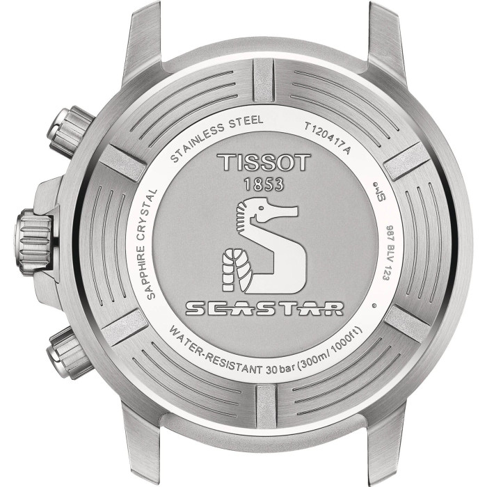 Годинник Tissot Seastar 1000 Quartz Chronograph T120.417.11.091.00