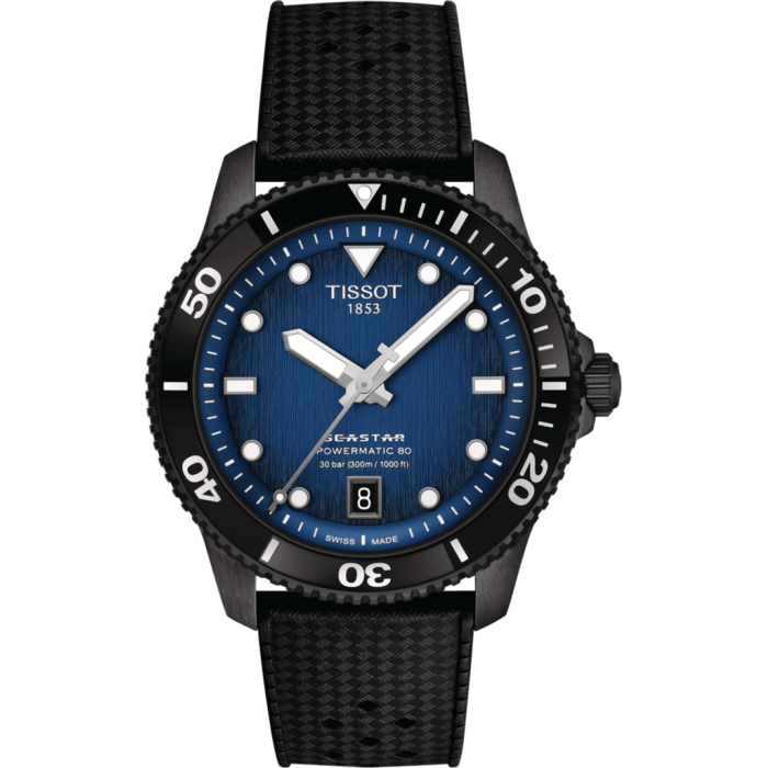 Годинник Tissot Seastar 1000 Powermatic 80 40mm T120.807.37.041.00