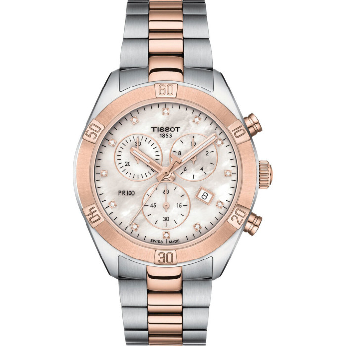 Годинник Tissot PR 100 Sport Chic Chronograph T101.917.22.116.00