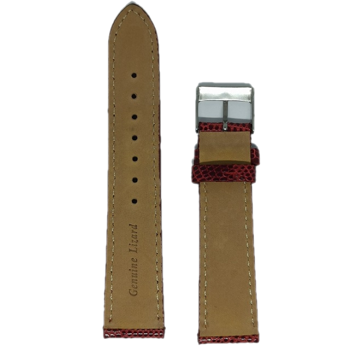 Ремінець зі шкіри ящірки 54G-114-16