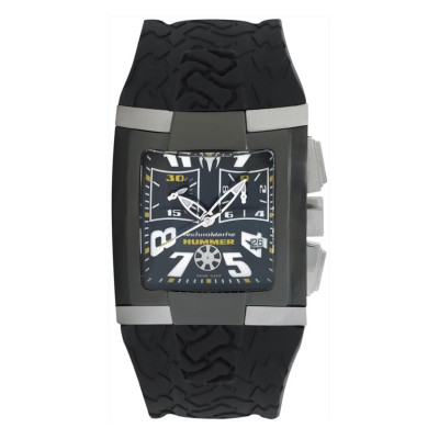Годинник Hummer Black Dial Stainless Steel Men's Watch XSMSH