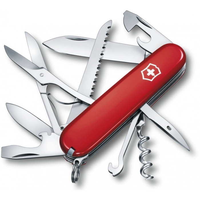 Ніж Victorinox Huntsman Zodiac 91мм/15функ /Зелений дерев'яний дракон Vx13713.3_Z3240p