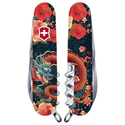 Нож Victorinox HUNTSMAN ZODIAC Китайский дракон 1.3713.3_Z3200p