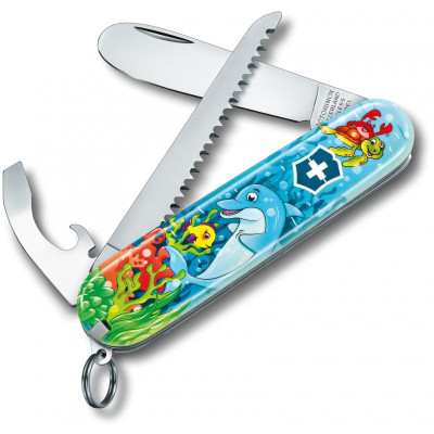 Складаний ніж Victorinox MY FIRST Children Set Dolphin Vx02373.E1 (0.2373.E1)