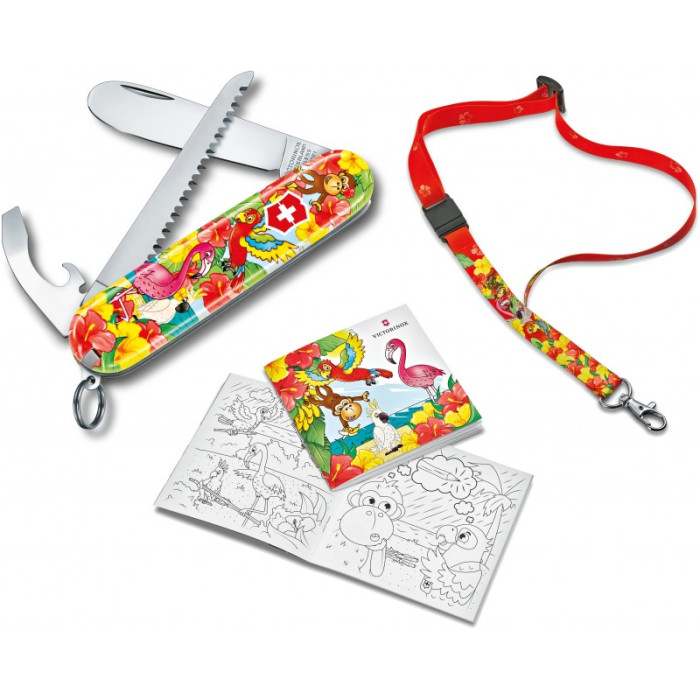 Складной нож Victorinox MY FIRST Children Set Parrot Vx02373.E3 (0.2373.E3)