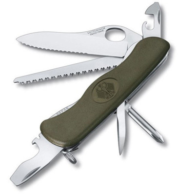 Складной нож Victorinox Military Germany One Hand Vx08461.MW4DE (0.8461.MW4DE)