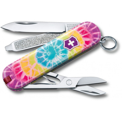 Складной нож Victorinox Classic LE Tie Dye Vx06223.L2103 (0.6223.L2103)