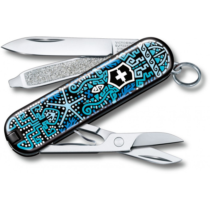 Складаний ніж Victorinox Classic LE Ocean Life Vx06223.L2108 (0.6223.L2108)