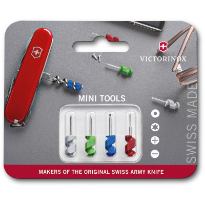Набір Victorinox Mini Tool из 4 мини отверток (блистер) Vx21201.4 (2.1201.4)