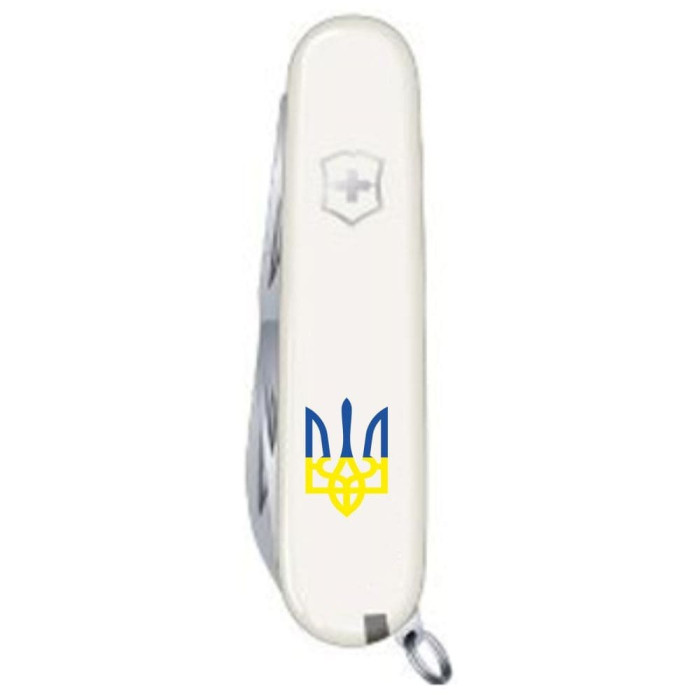 Складаний ніж Victorinox SPARTAN UKRAINE Тризуб синьо-жовт. 1.3603.7_T0017u