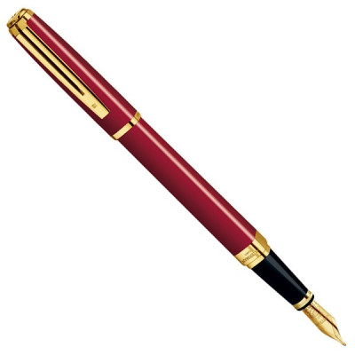Перьевая ручка Waterman Exception Slim Red GT 11 031