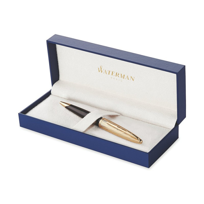Кулькова ручка Waterman Carene Deluxe Essential Black GT 21 204