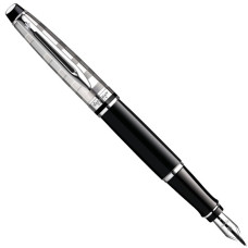 Перова ручка Waterman Expert Deluxe Black CT 10 038