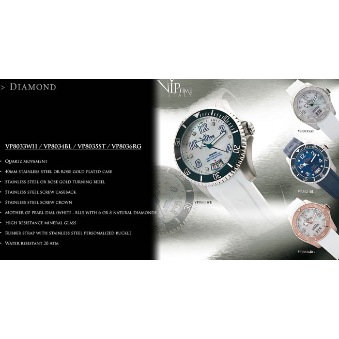 Наручний годинник VIP Time VP8034BL