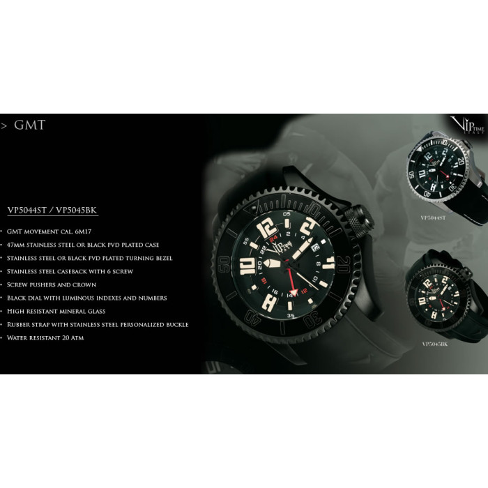 Наручний годинник Vip Time VP5045BK