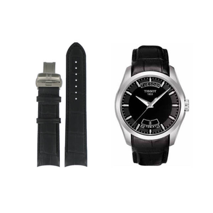 Ремень с клипсой к часам Tissot T600028565(T035.410., T035.407.)